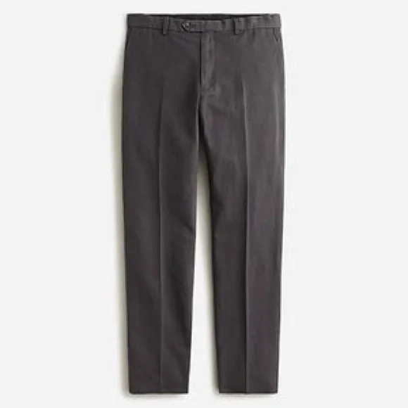 J Crew Mens Garment-dyed cotton-linen chino suit pant Item AX271